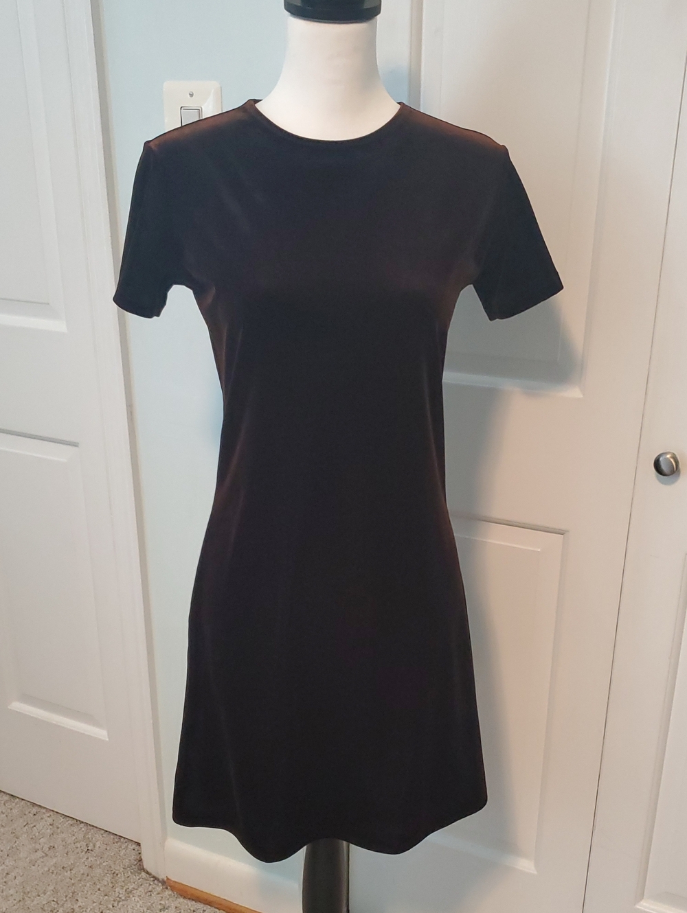 J. Crew Chocolate Brown Velvet Dress Size Small/Medium
